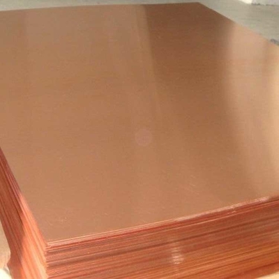 C11000 Zuivere Rol 1mm 3mm 5mm Plaat 2500mm van het Koperblad Breedte