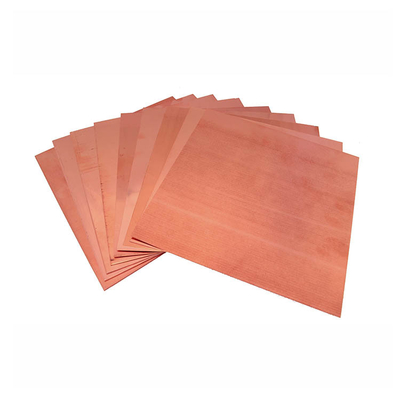 C71500 1.5mm de Rolplaat 200mm 4ft X 8 van het Koperblad Voet Zand het Vernietigen