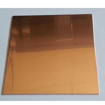 O - H112 Zuivere de Rolplaat 2mm 3mm van het Koperblad voor Werktuig