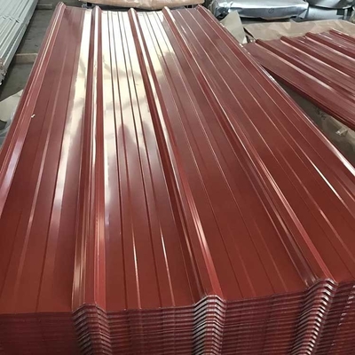 Galvalume Bladen 0.12MM van het Staaldakwerk Ppgi-Met een laag bedekte Kleur