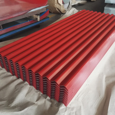 Bladen 600mm van het Ppgistaal Golfdakwerk Gegalvaniseerd Zink