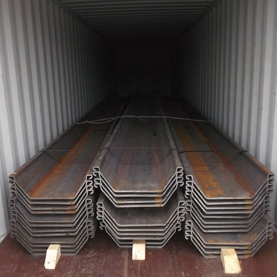 Koudgevormde stalen damwandstapel U9 - 750 Z Type voor constructie Grade50