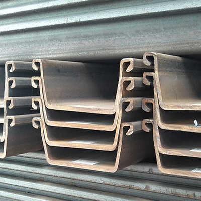 Vloeistaal Z Type Damwand Q235 Q345 Koudgevormde S355