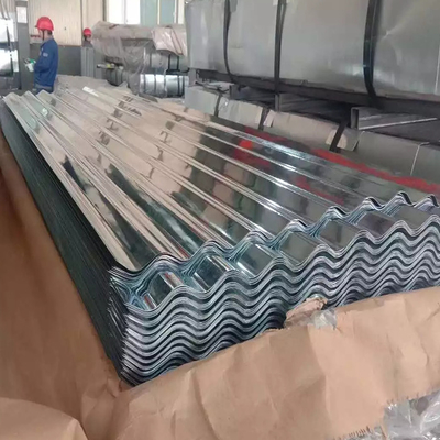 Blad van het het Ijzerdakwerk van DX51D plooide het Z100 Gegalvaniseerde 612m Lengte