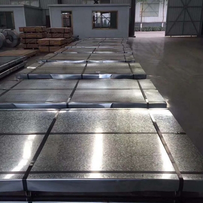 1220x2440mm 4x8 Hete Ondergedompelde Gegalvaniseerde Staalplaat SPCC SECC DX51