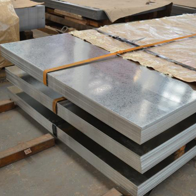 Astm 3mm gegalvaniseerde staalplaat Nul Lovertje 600mm1500mm Breedte