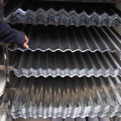Gegalvaniseerd Blad 0.14MM van het Staaldakwerk Golfmetaal Heet Ondergedompeld Ijzer