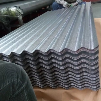 De Bladen van het het Staaldakwerk van AZ180 Dx51D, Golf Gegalvaniseerd Bladmetaal 4x8