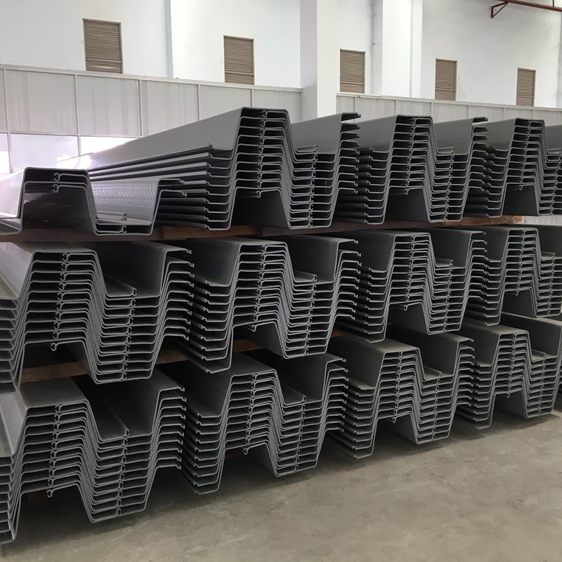 Koudgevormde stalen damwand ZZ18 - 700 Z-type vorm voor constructie